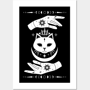 Mystic Cat Posters and Art